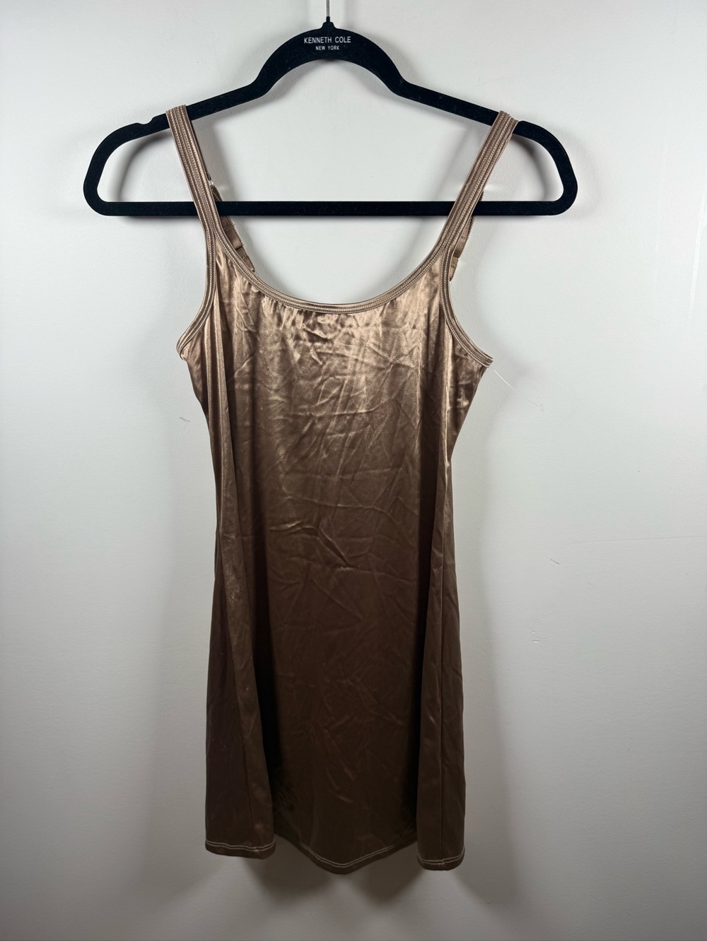 LASENZA | Vintage Bronze Stretch Slip Size M